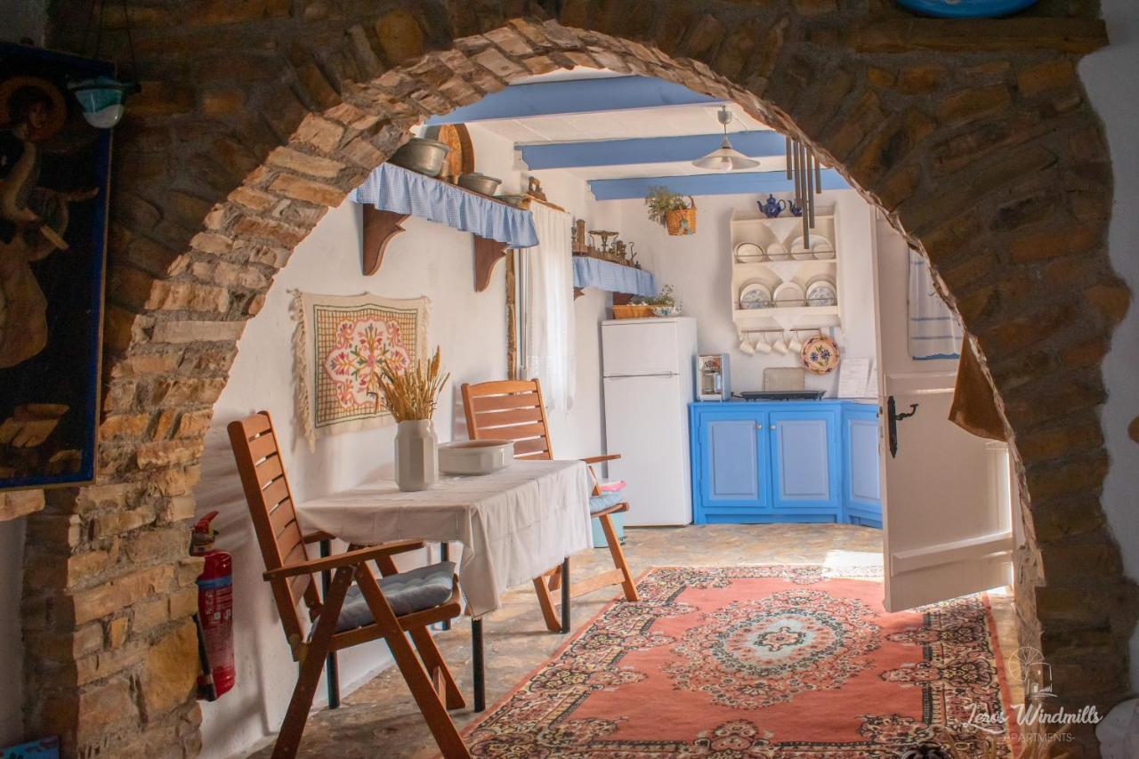 Leros Windmills Daire Panteli Dış mekan fotoğraf