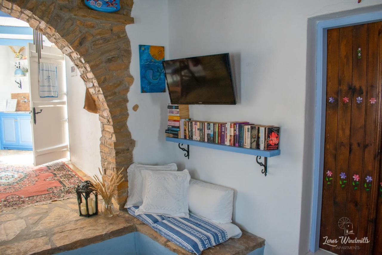 Leros Windmills Daire Panteli Dış mekan fotoğraf