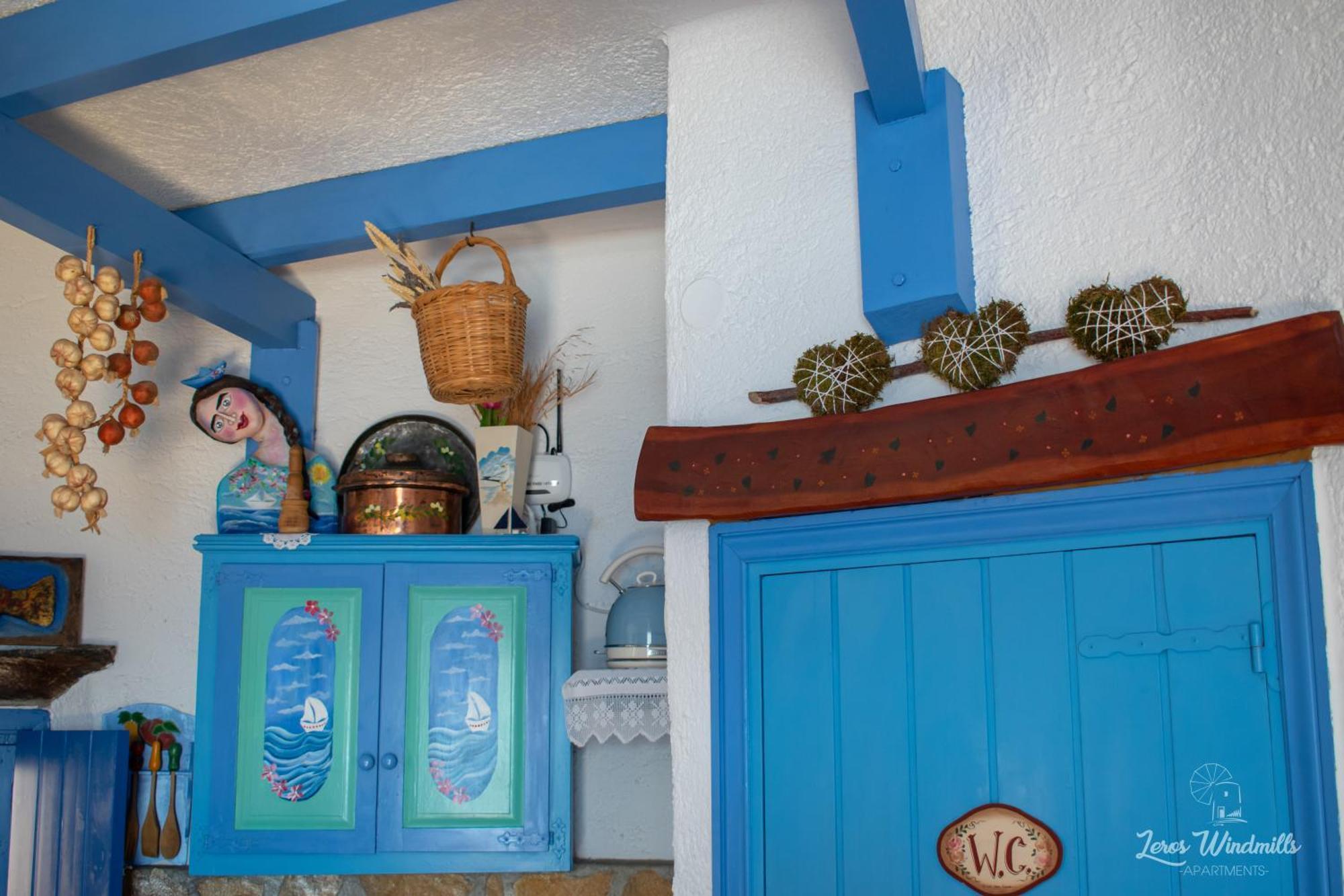 Leros Windmills Daire Panteli Dış mekan fotoğraf